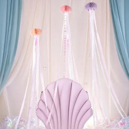Decoración de papel de seda Medusa, mix, 15,5 x 157 cm (3 uds.) - NAROSA SWEET PARTY