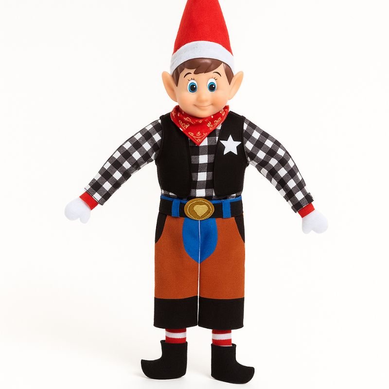 Disfraz de Cowboy para Elfo – Elves Behavin' Badly - NAROSA SWEET PARTY