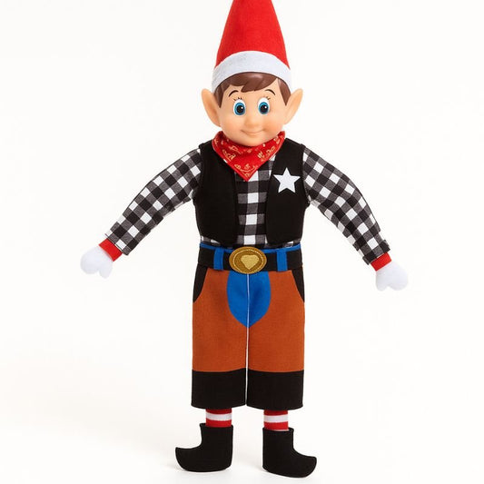 Disfraz de Cowboy para Elfo – Elves Behavin' Badly - NAROSA SWEET PARTY