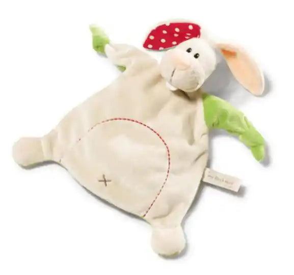 Dou Dou Conejo 25×25 cm | Peluche Bebé Suave y Reconfortante - NAROSA SWEET PARTY
