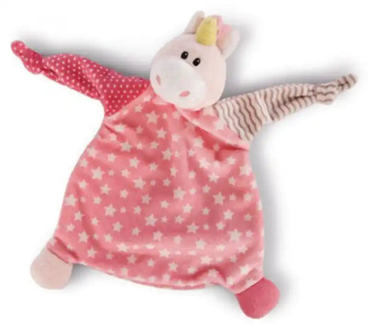 Dou Dou Unicornio Stupsi 25×25 cm | Peluche Bebé Suave - NAROSA SWEET PARTY