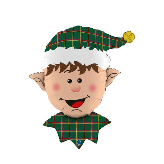 Globo Cabeza de Elfo 59×53 cm - Apto Aire y Helio - NAROSA SWEET PARTY