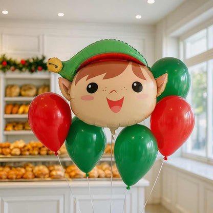 Globo Cabeza de Elfo 60×76 cm - Apto Aire o Helio - NAROSA SWEET PARTY