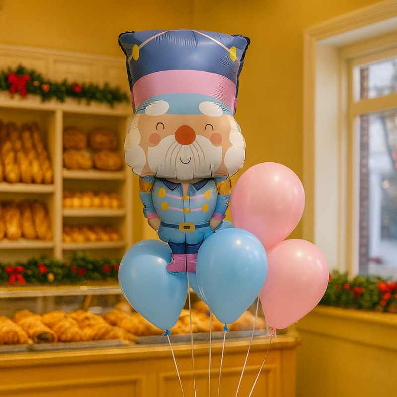 Globo Cascanueces 87×44 cm - Apto Aire o Helio - NAROSA SWEET PARTY