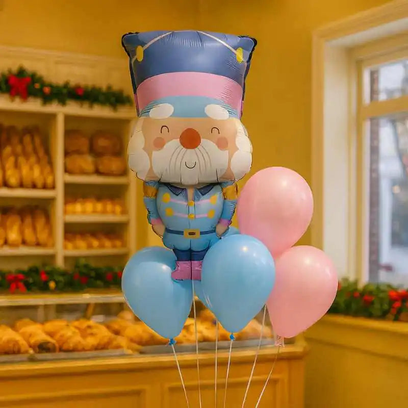 Globo Cascanueces 87×44 cm - Apto Aire o Helio - NAROSA SWEET PARTY