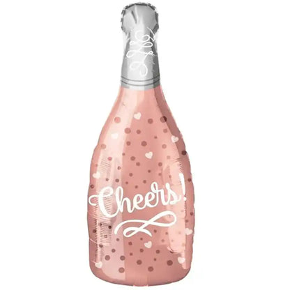 Globo de aluminio Champagne Cheers 49x98 cm - Narosa Sweet Party Barcelona