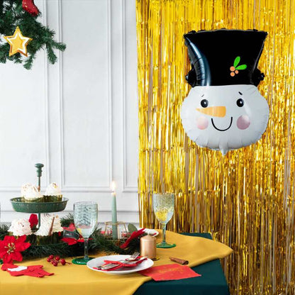 Globo de aluminio Muñeco de Nieve 45 x 61 cm - NAROSA SWEET PARTY