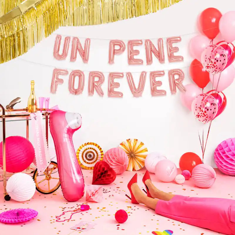 Globo Despedida de Soltera Foil Satisfaction 81 cm - Apto Aire y Helio - Narosa Sweet Party Barcelona