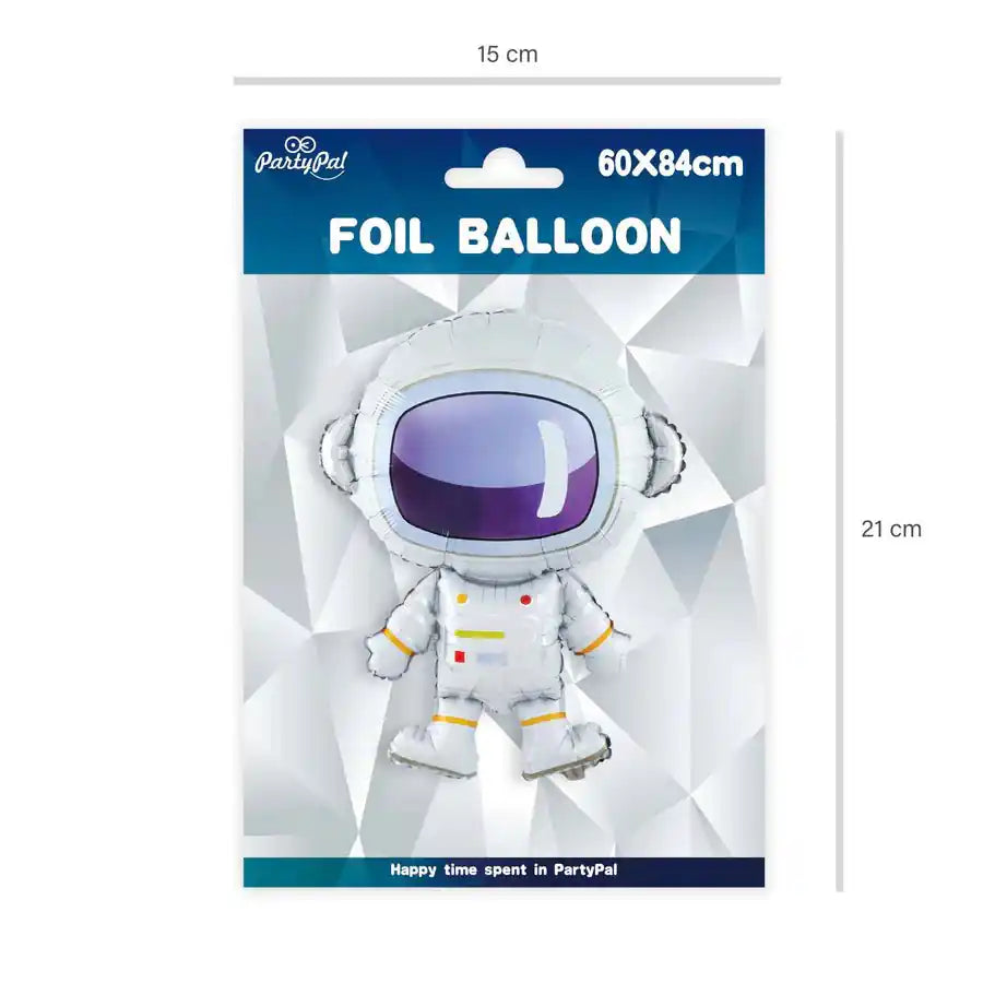 Globo Foil Astronauta 60x84 cm – Fiesta Espacial - NAROSA SWEET PARTY
