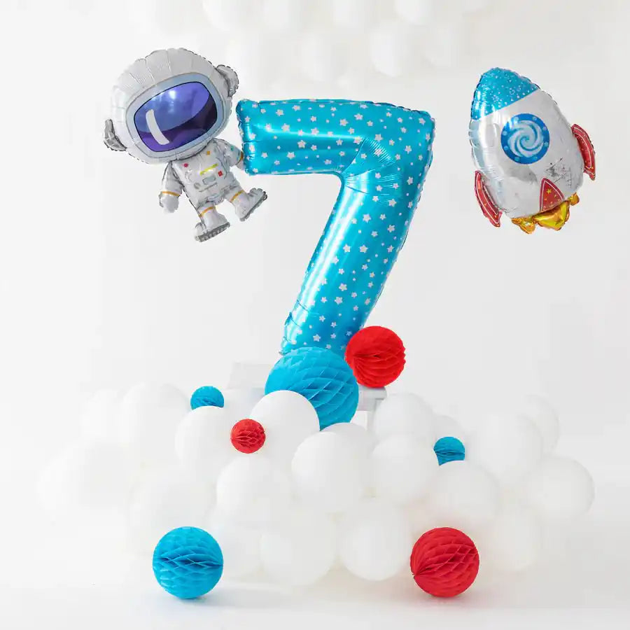 Globo Foil Astronauta 60x84 cm – Fiesta Espacial - NAROSA SWEET PARTY