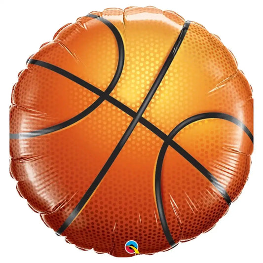 Globo Foil Balón de Básquet – Dos tamaños disponibles – Apto Aire o Helio. - NAROSA SWEET PARTY