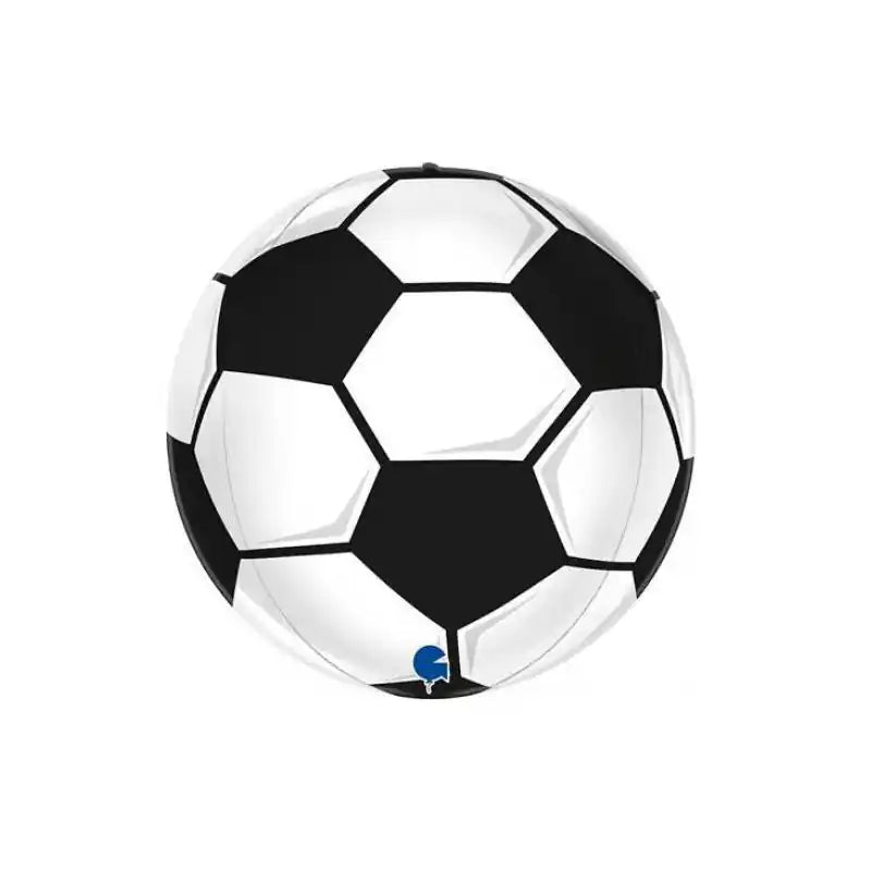 Globo Foil Balón de Fútbol 4D – 38 cm - Narosa Sweet Party Barcelona