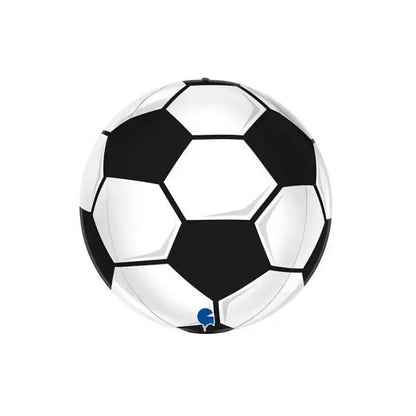 Globo Foil Balón de Fútbol 4D – 38 cm - Narosa Sweet Party Barcelona
