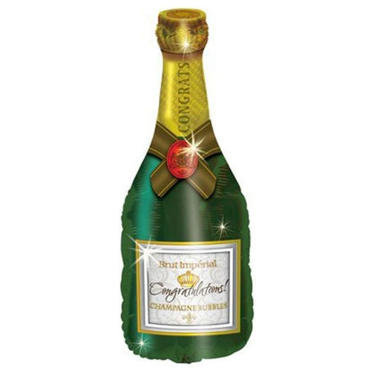 Globo Foil Botella de Champán Felicitaciones – 91 cm Burton & Burton - NAROSA SWEET PARTY