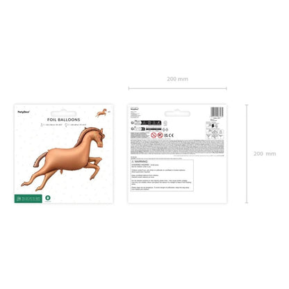 Globo Foil Caballo 120x80 cm – Colores Surtidos - NAROSA SWEET PARTY
