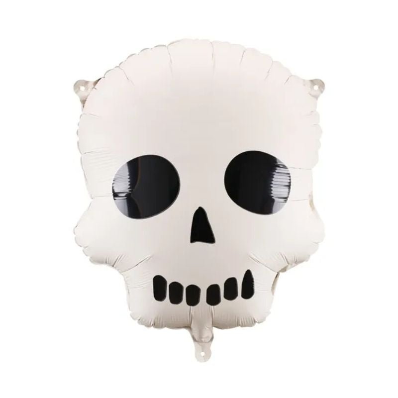 Globo Foil Calavera 36x41 cm – Apto para Aire o Helio - NAROSA SWEET PARTY
