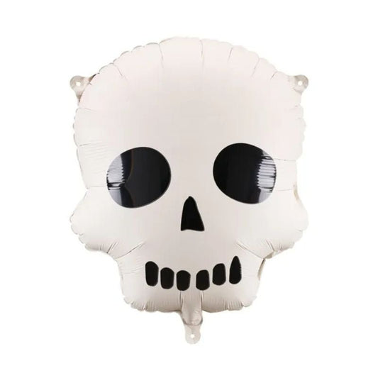 Globo Foil Calavera 36x41 cm – Apto para Aire o Helio - NAROSA SWEET PARTY