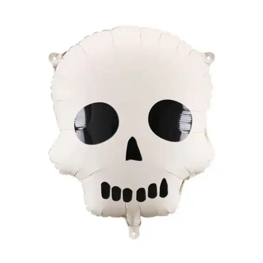 Globo Foil Calavera 36x41 cm – Apto para Aire o Helio - Narosa Sweet Party Barcelona