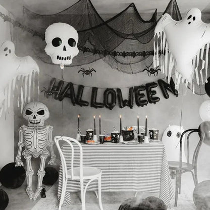 Globo Foil Calavera 36x41 cm – Apto para Aire o Helio - NAROSA SWEET PARTY
