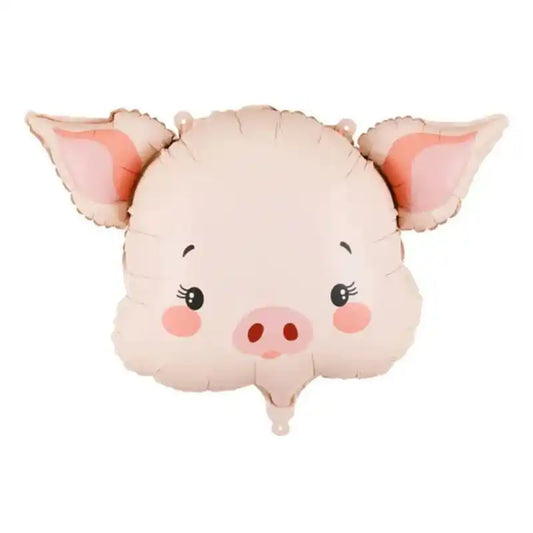 Globo Foil Cerdo 61x36 cm – Apto Aire y Helio - NAROSA SWEET PARTY