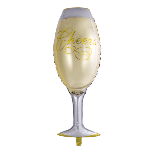 Globo Foil Copa de Champagne – 109 cm Elegante - NAROSA SWEET PARTY