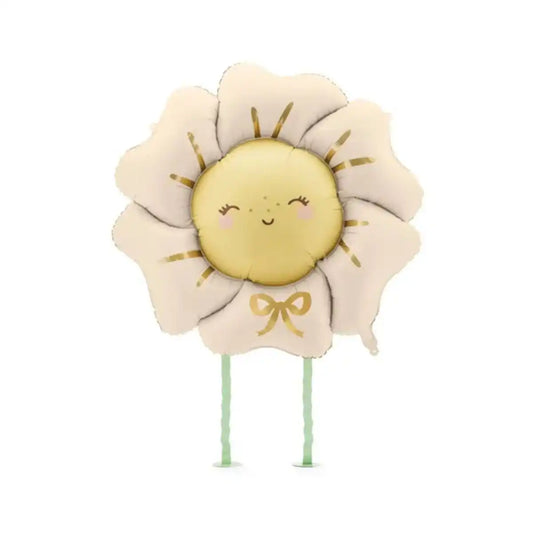 Globo Foil Flor con Patitas 80x80 cm – Dos colores disponibles - NAROSA SWEET PARTY