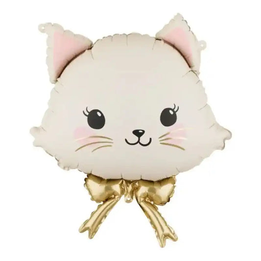 Globo Foil Gatita 50x60 cm – Apto Aire y Helio - NAROSA SWEET PARTY