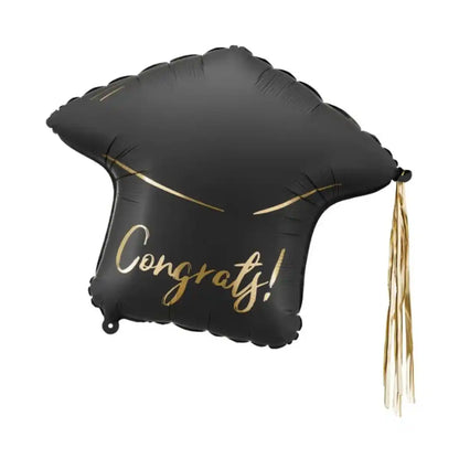 Globo Foil Gorro "Congrats!" 60x55 cm – Graduación - Narosa Sweet Party Barcelona
