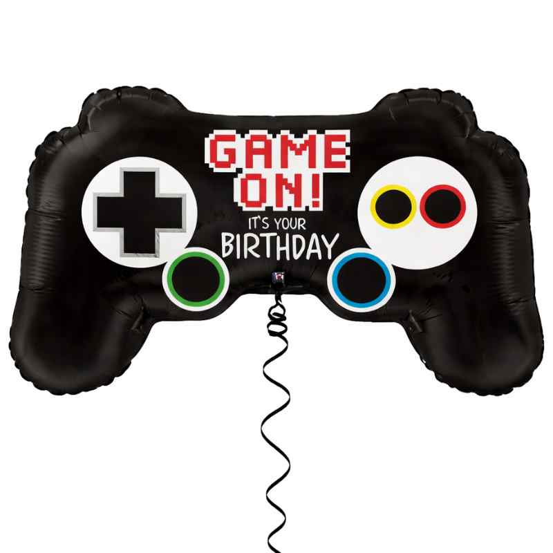 Globo Foil Mando de Videojuegos 91 cm - Apto para Aire o Helio - NAROSA SWEET PARTY
