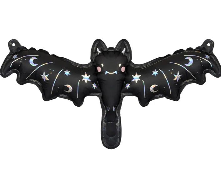 Globo Foil Murciélago Holográfico – 35×12 cm. No apto helio - NAROSA SWEET PARTY