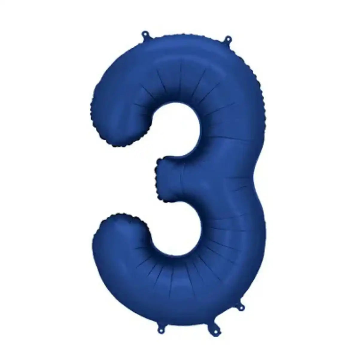 Globo Foil Número 0–9 Azul Marino 86 cm Satinado - Narosa Sweet Party Barcelona