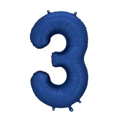 Globo Foil Número 0–9 Azul Marino 86 cm Satinado - Narosa Sweet Party Barcelona