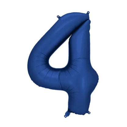 Globo Foil Número 0–9 Azul Marino 86 cm Satinado - Narosa Sweet Party Barcelona