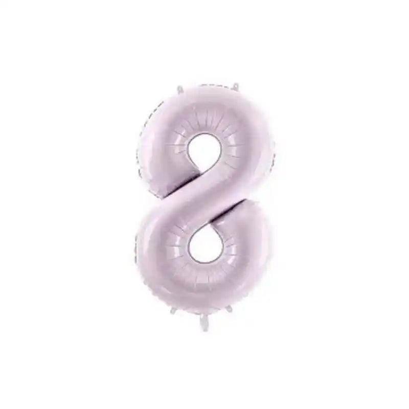Globo Foil Número Lila 72 cm - Apto para Aire y Helio - NAROSA SWEET PARTY