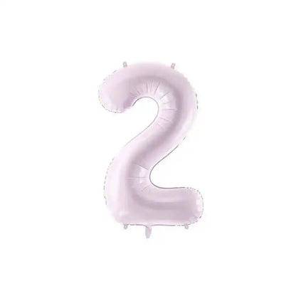 Globo Foil Número Lila 72 cm - Apto para Aire y Helio - NAROSA SWEET PARTY