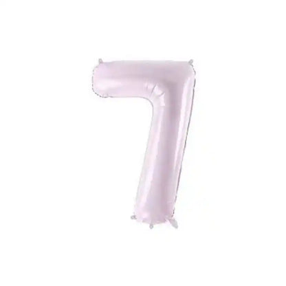 Globo Foil Número Lila 72 cm - Apto para Aire y Helio - Narosa Sweet Party Barcelona