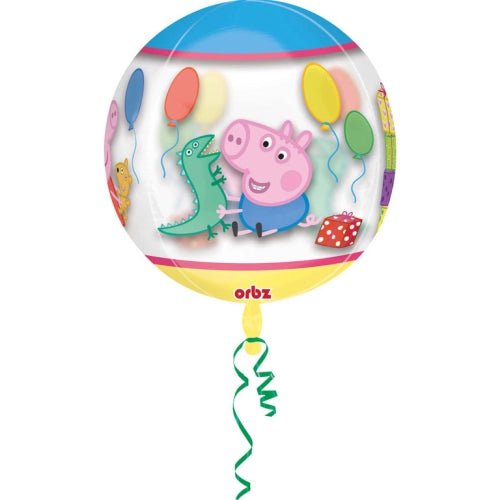 Globo Foil ORBZ Peppa Pig 38x40 cm - NAROSA SWEET PARTY