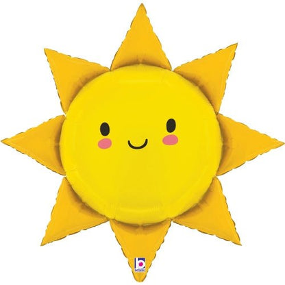 Globo Foil Sol de Verano 33" – Fiesta Colorida - NAROSA SWEET PARTY