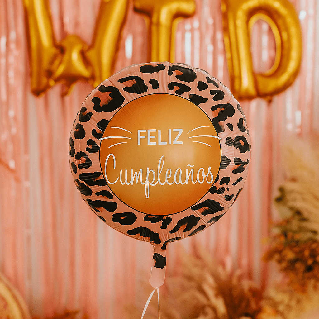 Globo Foil Wild Wild – Feliz Cumpleaños 45 cm - NAROSA SWEET PARTY