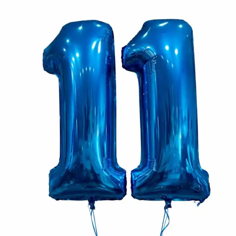 Globos Número Helio 72 cm – Bouquet Simple Metalizado - Narosa Sweet Party Barcelona