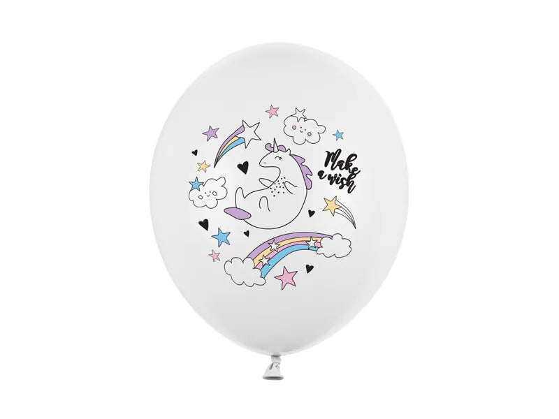 Globos biodegradable Unicornio Pastel