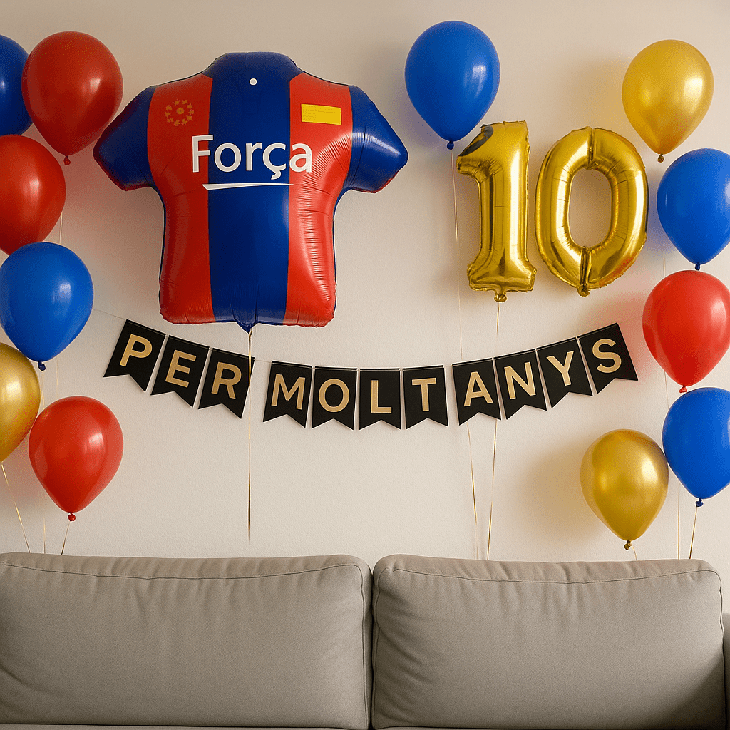 Guirnalda de banderines “Per Molt Anys” - NAROSA SWEET PARTY