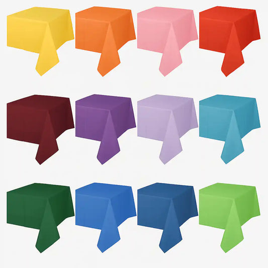 Mantel de Papel Liso 120 x 180 cm | Desechable - NAROSA SWEET PARTY - Mantel Papel
