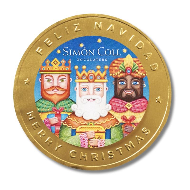 Medallón de Chocolate Reyes Magos 60 g - NAROSA SWEET PARTY