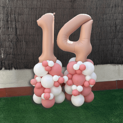 Mini Columnas de Globos Personalizables - NAROSA SWEET PARTY