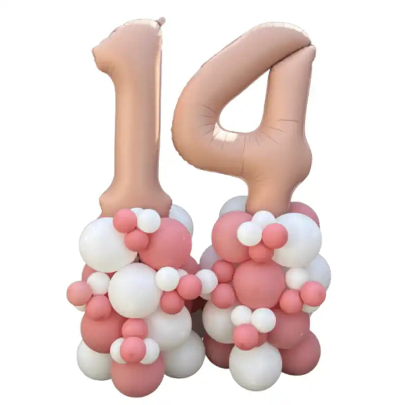 Mini Columnas de Globos Personalizables - Narosa Sweet Party Barcelona