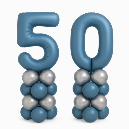 Mini Columnas de Globos Personalizables - NAROSA SWEET PARTY