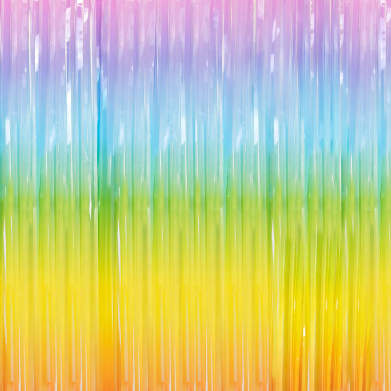 Cortina de fiesta colores surtidos 100 x 200 cm decoración