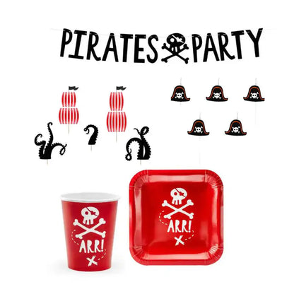 Pack Decoración Fiesta Piratas — Cumpleaños Temáticos - Narosa Sweet Party Barcelona