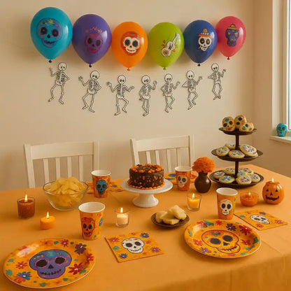 Pack Día de los Muertos Mexicanos – Decoración Completa para Halloween - Narosa Sweet Party Barcelona